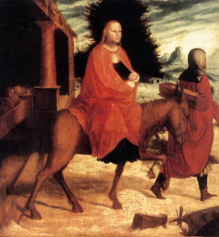 Master of Ab Monogram The Flight into Egypt Germany oil painting art